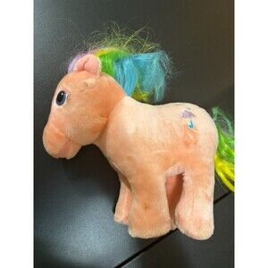 Vintage My Little Pony G1 1984 Hasbro Softies MLP Parasol Plush Animal 10"